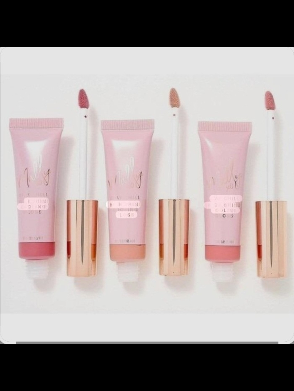 Mally XO Stay Chill High Shine Cooling Lip Gloss Trio